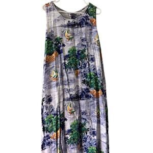 MTB Resortwear Tank dress Xl Rayon